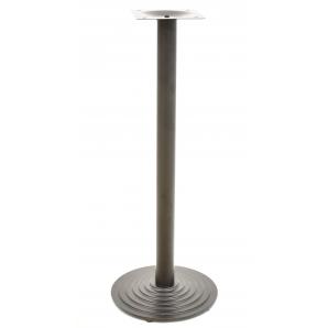 2 Bases de mesa ebro new 110, alta, negra, 43 cms de diámetro, altura 110 cms - 2 unidades