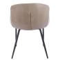 2 Sillones pelayo, metal, similpiel vintage gris - 2 unidades