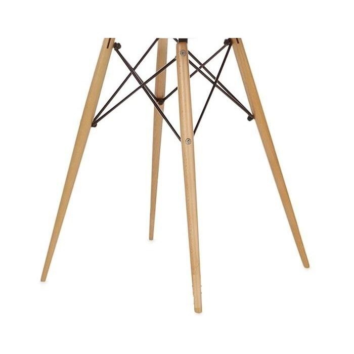 2 Bases de mesa star-w, 4 patas, madera de haya - 2 unidades