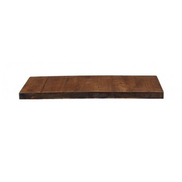 2 Tableros de pino macizo, 30 mm. barnizado, 60 x 60 cms - 2 unidades