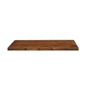 2 Tableros de pino macizo, 30 mm. barnizado, 80 x 80 cms - 2 unidades
