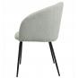 2 Sillones lauren, metal, tapizado tejido linen gris claro - 2 unidades