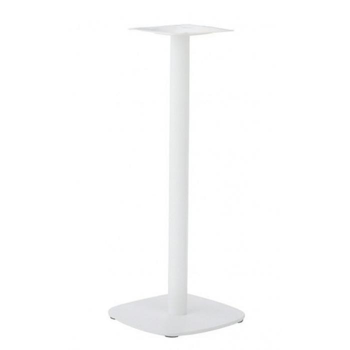2 Bases de mesa mautes 110, alta, blanca, base de 45 x 45 cms, altura 110 cms - 2 unidades