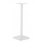 2 Bases de mesa mautes 110, alta, blanca, base de 45 x 45 cms, altura 110 cms - 2 unidades