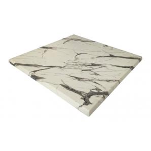 2 Tableros de mesa werzalit wer-fantasy, mármol ayfon 5657, 70 x 70 cms - 2 unidades