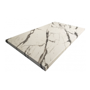 2 Tableros de mesa werzalit wer-fantasy, mármol ayfon 5657, 110 x 70 cms - 2 unidades