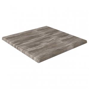 2 Tableros de mesa werzalit wer-woodart, roble islandía1 4621, 80 x 80 cms - 2 unidades