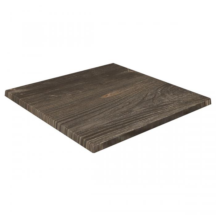 2 Tableros de mesa werzalit wer-woodart, pino viejo 4573, 80 x 80 cms - 2 unidades