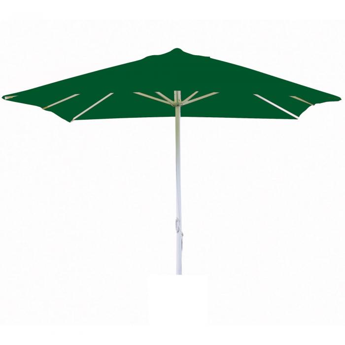 Parasol exterior 300x300 verde A1 garbar