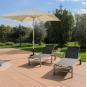 Parasol exterior 300x300 verde A1 garbar