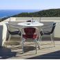 4 Silla interior, exterior burdeos BARCINO CONTRACT garbar - 4 unidades