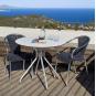 4 Silla interior, exterior burdeos BARCINO CONTRACT garbar - 4 unidades