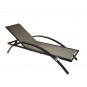 2 Tumbona exterior gris COMFORT garbar - 2 unidades