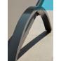2 Tumbona exterior gris COMFORT garbar - 2 unidades
