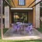 40 Silla con brazos reciclada interior, exterior arena desierto COOL garbar - 40 unidades