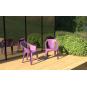 40 Silla con brazos reciclada interior, exterior arena desierto COOL garbar - 40 unidades