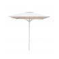 Parasol exterior 200x200 blanco CORSICA garbar