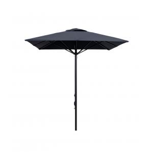 Parasol exterior 200x200 negro CORSICA garbar