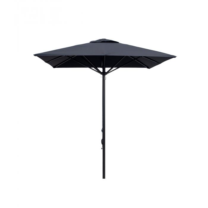 Parasol exterior 200x200 negro CORSICA garbar