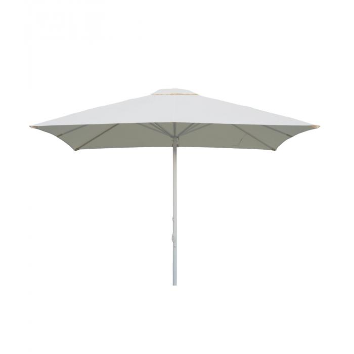 Parasol exterior 300x300 blanco CORSICA garbar