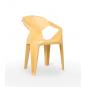 30 Silla con brazos reciclada interior, exterior amarillo fuego DELTA ECO garbar - 30 unidades