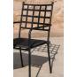 4 Silla con brazos interior, exterior antracita DOKOS garbar - 4 unidades