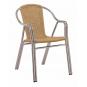 16 Silla con brazos interior, exterior arena EDGE garbar - 16 unidades