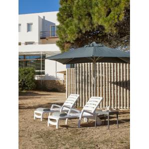 Parasol exterior 300x300 gris oscuro I1 garbar