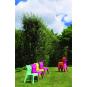 4 Mesa infantil interior, exterior fucsia JAN garbar - 4 unidades