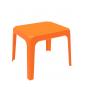 4 Mesa infantil interior, exterior naranja JAN garbar - 4 unidades