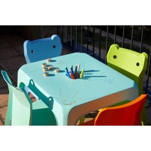 4 Silla infantil interior, exterior azul cielo JAN garbar - 4 unidades