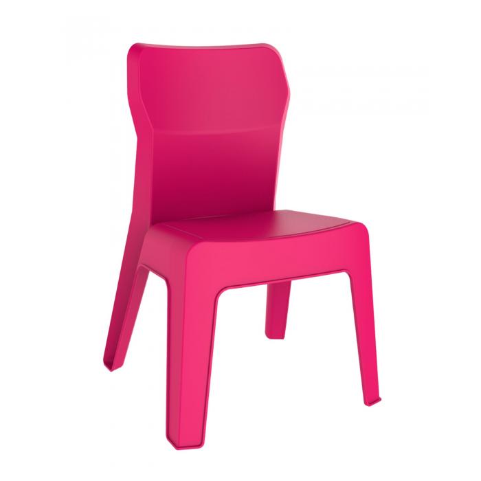 4 Silla infantil interior, exterior fucsia JAN garbar - 4 unidades