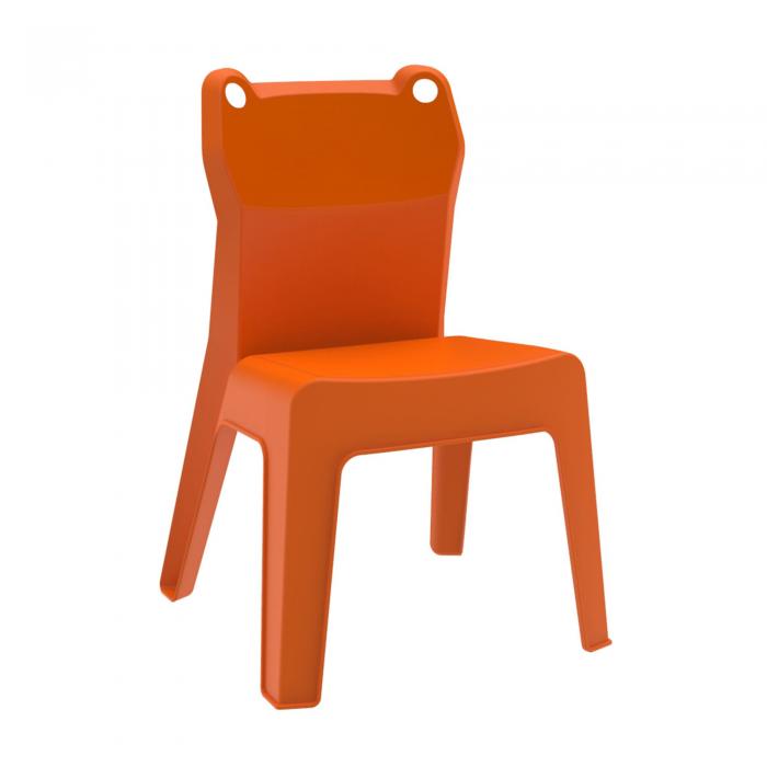 4 Silla infantil interior, exterior naranja JAN FROG garbar - 4 unidades