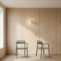 Silla con brazos interior, exterior arena JUNE garbar