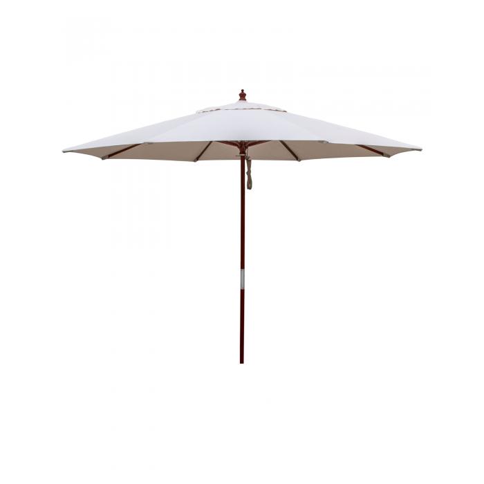 Parasol exterior Ø300 blanco MADEIRA garbar