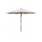 Parasol exterior Ø300 blanco MADEIRA garbar