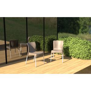 4 Silla interior, exterior arena MOON garbar - 4 unidades