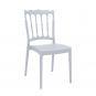 4 Silla interior, exterior gris NAPOLEON garbar - 4 unidades