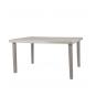 Mesa oval reciclada interior, exterior 140x90 arena desierto OLOT garbar
