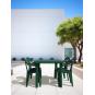 Mesa rectangular interior, exterior 140x90 blanco OLOT garbar