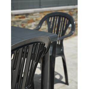 Mesa rectangular interior, exterior 180x90 blanco OLOT garbar