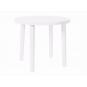 Mesa redonda interior, exterior Ø86 blanco OLOT garbar