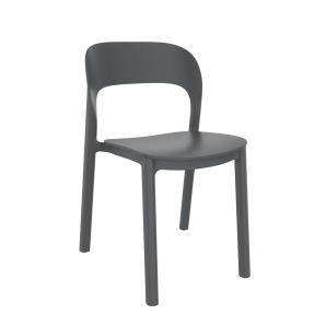 4 Silla interior, exterior gris oscuro ONA garbar - 4 unidades