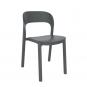4 Silla interior, exterior gris oscuro ONA garbar - 4 unidades