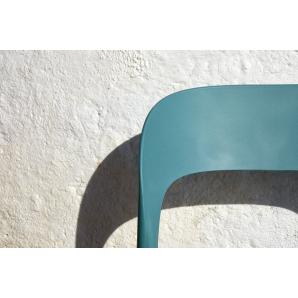 4 Silla reciclada interior, exterior verde agua ONA ECO garbar - 4 unidades
