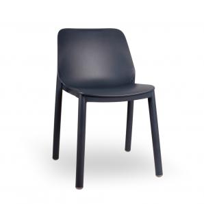 4 Silla interior, exterior gris oscuro ONE garbar - 4 unidades