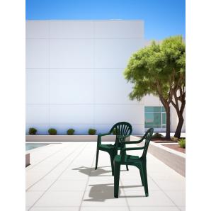 30 Silla con brazos interior, exterior antracita PALS garbar - 30 unidades