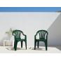 30 Silla con brazos interior, exterior antracita PALS garbar - 30 unidades
