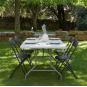8 Silla plegable interior, exterior negro SAM garbar - 8 unidades