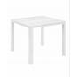 Mesa auxiliar interior, exterior 50x50 blanco SHIO garbar